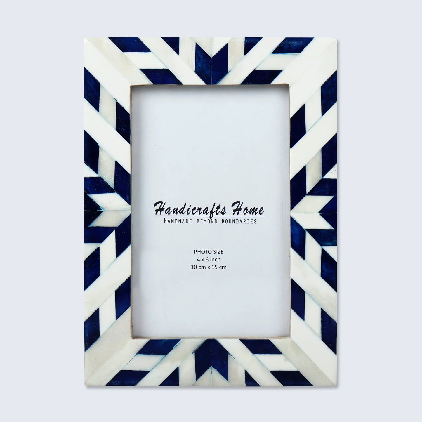 Picture Frames Aztec Chevron Pattern Bone Inlay Collection in 4x6 – Wholesale picture frames