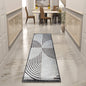 Premium Hand-Tufted Rug Made of 100% Wool  - Mono Loops - 2x6 Feet