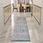 Premium Hand-Tufted Rug Made of 100% Wool  - Still River Grey - 2x6 Feet