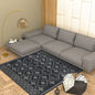 Premium Hand-Tufted Rug Made of 100% Wool  - Snowfall - 6x6 Feet