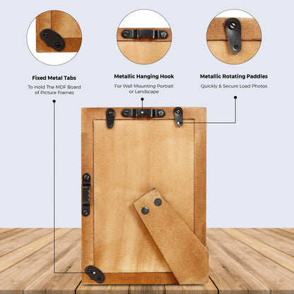 Picture Frames Scalloped Pattern Bone Inlay Collection in 4 sizes, Red – Wholesale picture frames