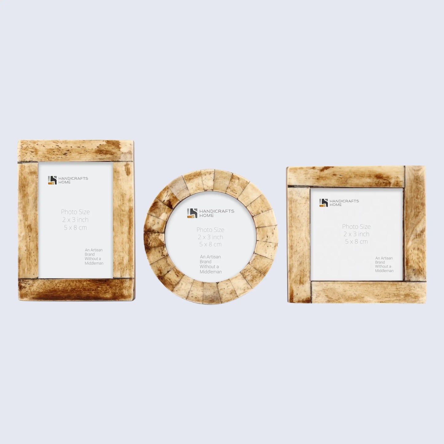 Baby Picture Frames Bone Inlay Collection in Antique, Set of 3 – Wholesale picture frames