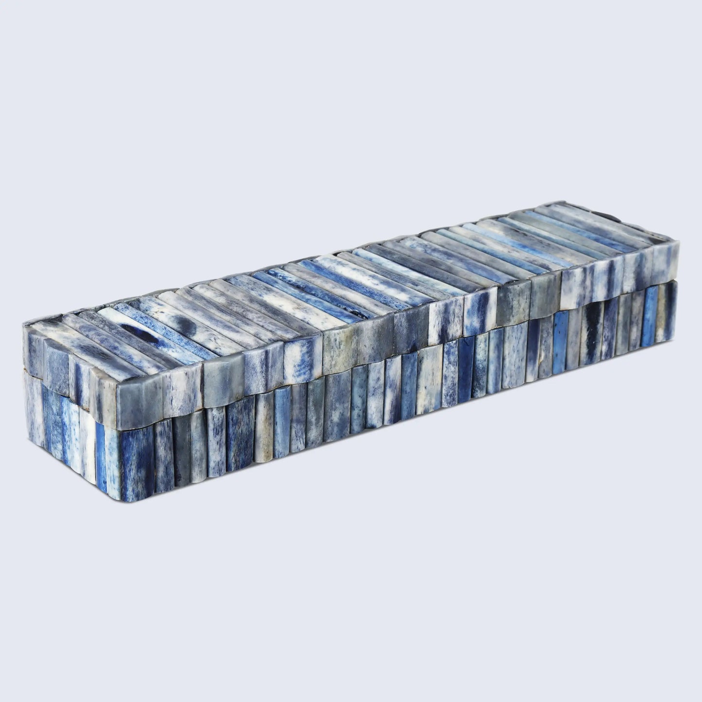 Ivory Ocean Pattern Bone Inlay Decorative Storage Box 7 Sizes