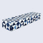 Marquet Indigo Pattern Resin Inlay Decorative Storage Box