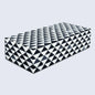 Marquet Prism Pattern Resin Inlay Decorative Storage Box