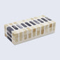 Patisserie Caramel Bone & Resin Inlay Decorative Storage Box - 7 Sizes