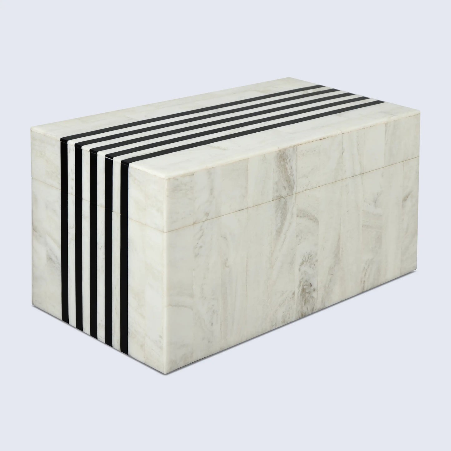 Decorative Boxes Mono Sprint Pattern Resin Inlay Collection in 7 Sizes