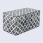 Decorative Boxes Moroccan Pattern Bone & Resin Inlay Collection in 7 Sizes, Grey & White