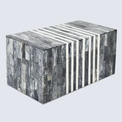 Patisserie Cafe Bone & Resin Inlay Decorative Storage Box - 7 Sizes