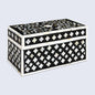 Decorative Boxes Rhonda Bouquet Pattern Mother of Pearl & Resin Inlay Collection in 10 x 5 x 5 inch