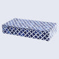 Star Pattern Bone & Resin Inlay Decorative Storage Box – Blue