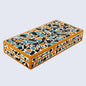 Decorative Boxes Mosaic Gold Pattern Pattern Resin Inlay Collection in 7 Sizes