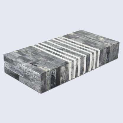 Patisserie Cafe Bone & Resin Inlay Decorative Storage Box - 7 Sizes