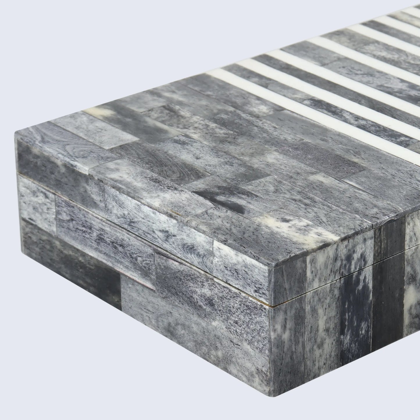 Patisserie Cafe Bone & Resin Inlay Decorative Storage Box - 7 Sizes