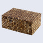 Decorative Boxes Mekong Chai Pattern Bone Inlay Collection in 2 Sizes