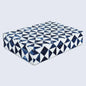 Marquet Indigo Pattern Resin Inlay Decorative Storage Box