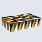 Decorative Boxes Puzzle Guild Pattern Resin Inlay Collection in 7 Sizes