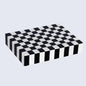 Decorative Boxes Puzzle Check Pattern Resin Inlay Collection in 7 Sizes