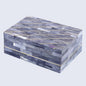 Decorative Box Aegean Coral Pattern Bone Inlay & Brass Collection in 2 Sizes