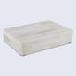 Decorative Boxes Plain White Pattern Bone Inlay Collection in 8 Sizes