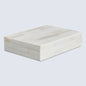 Decorative Boxes Plain White Pattern Bone Inlay Collection in 8 Sizes