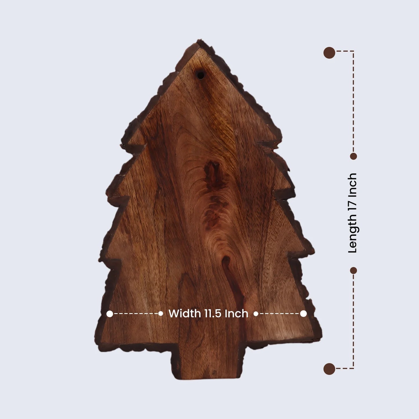 Chopping Board Arrowhead –Wood, in 17x11.5"