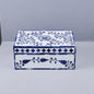 Handicrafts Home Alhambra Azul Decorative Storage Box with Lid