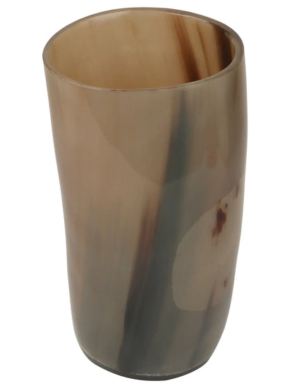 Horn Drinking Glasses - Holds Upto 10 oz, Natural