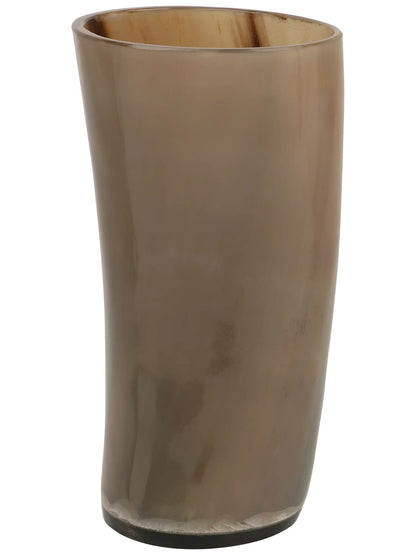 Horn Drinking Glasses - Holds Upto 10 oz, Natural