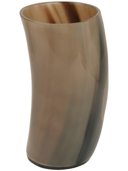 Horn Drinking Glasses - Holds Upto 10 oz, Natural