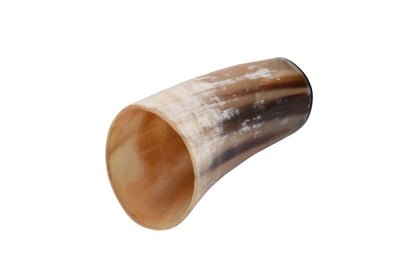 Horn Drinking Glasses - Holds Upto 10 oz, Skull Craft