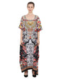 Women Long Kaftans Summer Holiday Caftan Dress 4 Colors S-3XL