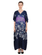 Women Long Kaftans Summer Holiday Caftan Dress 4 Colors S-3XL