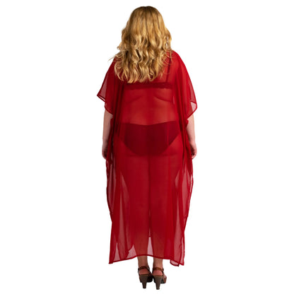 Women Long Kaftans Beach Caftan Dress 3 Colors S-3XL