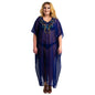 Women Long Kaftans Beach Caftan Dress 3 Colors S-3XL