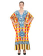 Women Long Kaftans Summer Holiday Caftan Dress 6 Colors S-3XL