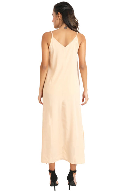 Women Long Kaftans Summer Holiday Caftan Dress 5 Colors S-3XL