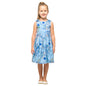 Girls Kids Vintage Style Shoulder Bow Dresses sizes from Bird Print - Available in 3 Colors