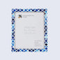 Picture Frames Moroccan Pattern Bone & Resin Inlay Collection in 27 Sizes, Blue – Wholesale picture frames