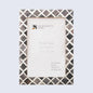 Picture Frames Moroccan Pattern Bone & Resin Inlay Collection in 27 Sizes, Grey – Wholesale picture frames
