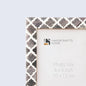 Picture Frames Moroccan Pattern Bone & Resin Inlay Collection in 27 Sizes, Grey – Wholesale picture frames