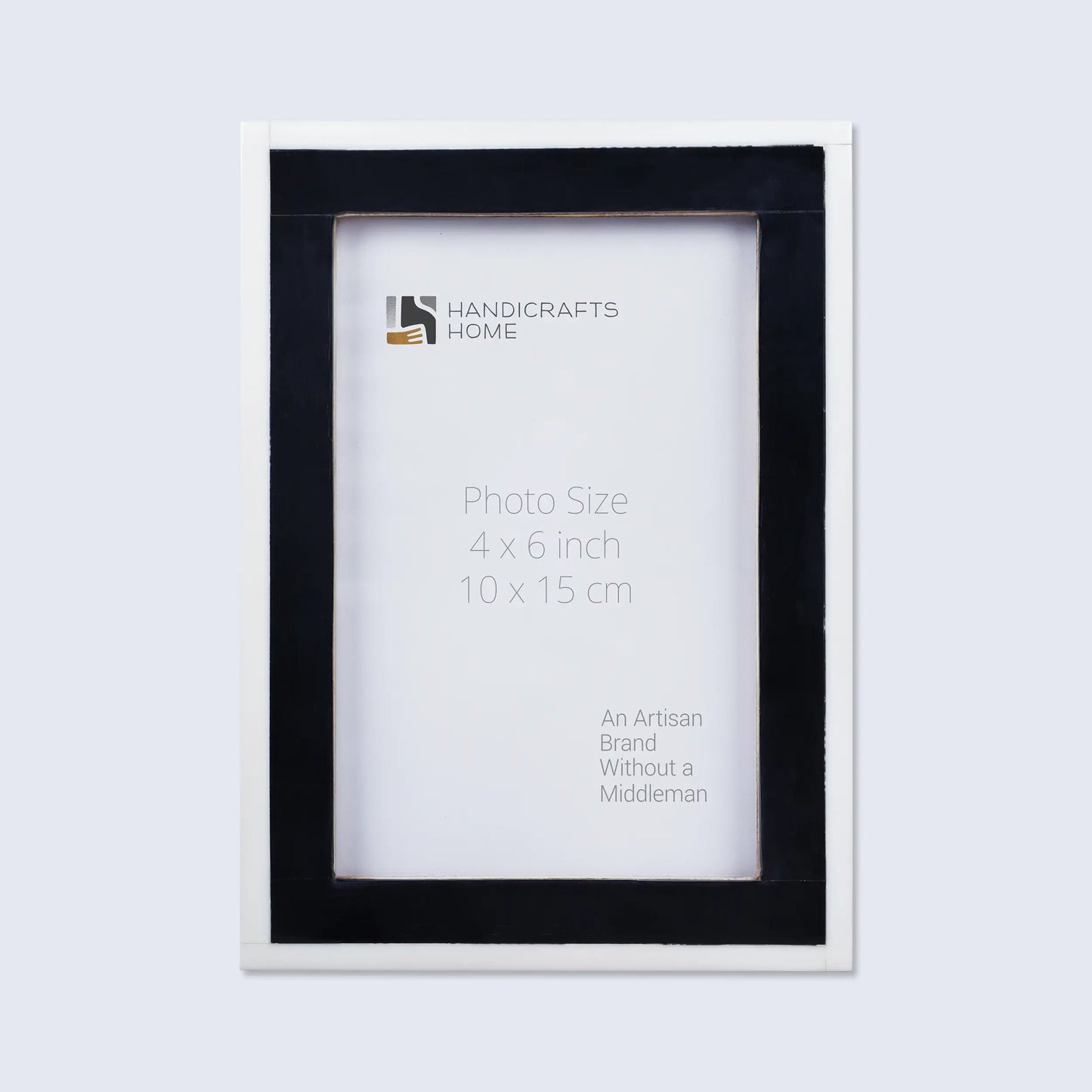 Classic Bone Inlay Picture Frame Black & White, 4x6,5x7,8x10