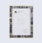 Classic Bone Inlay Picture Frame Gray & White, 4x6,5x7,8x10