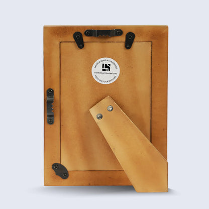 Resin Inlay White & Gold Picture Frame For Desk & Wall-3 Sizes – Wholesale picture frames