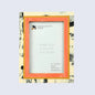 Peach Abstract Ink Resin Inlay Picture Frame in 4x6 & 5x7 – Wholesale picture frames