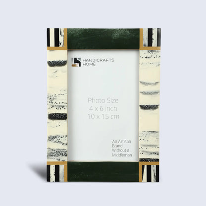 Sea Green Abstract Ink Resin Inlay Picture Frame in 4x6 & 5x7 – Wholesale picture frames