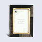Horn Inlay Shagrin Picture Photo Frames Brown, 4x6 5x7 – Wholesale picture frames