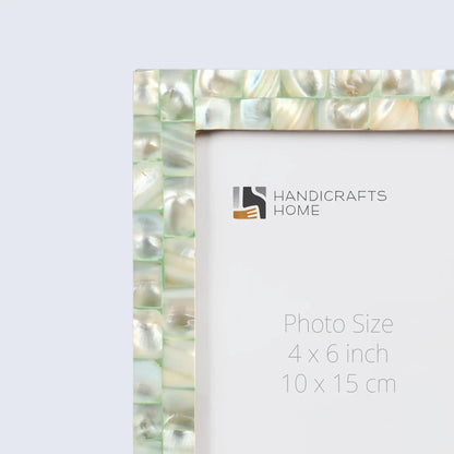 Picture Frames Mother of Pearl Collection in 27 Sizes, Green – Wholesale picture frames