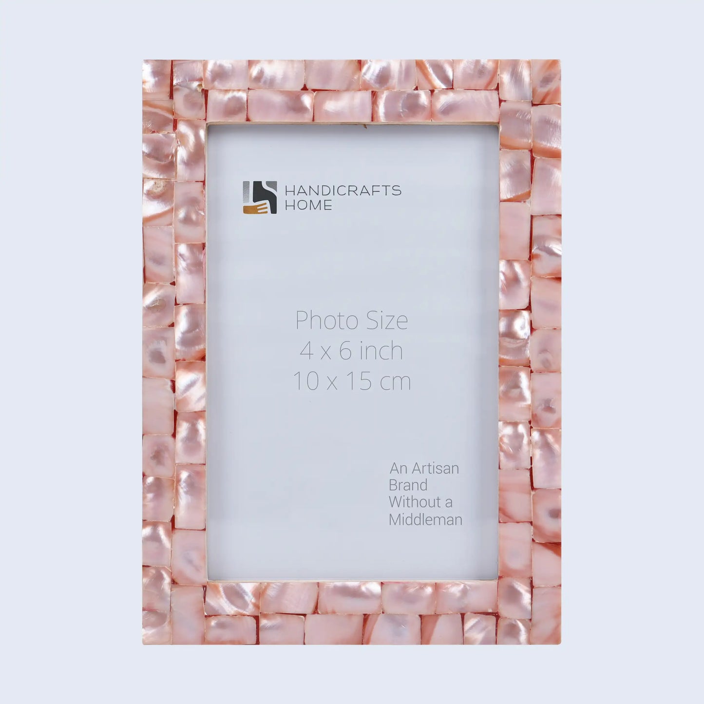 Picture Frames Mother of Pearl Collection in 3 Sizes, Pink – Wholesale picture frames