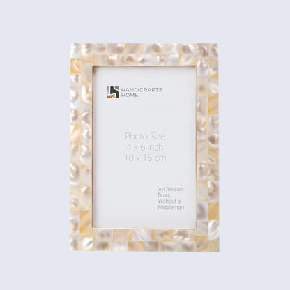 Picture Frames Mother of Pearl Collection in 27 Sizes, White – Wholesale picture frames